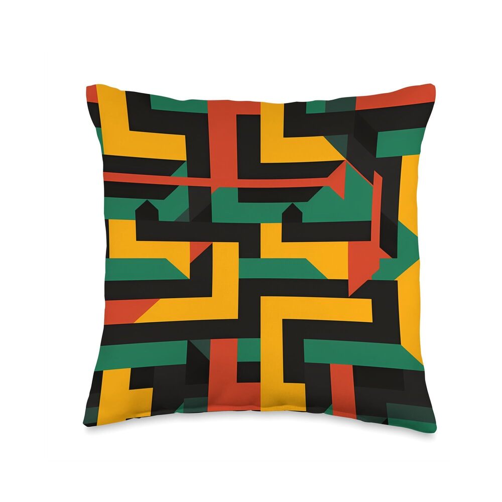 5881 Throw Pillow, 16x16, Multicolor
